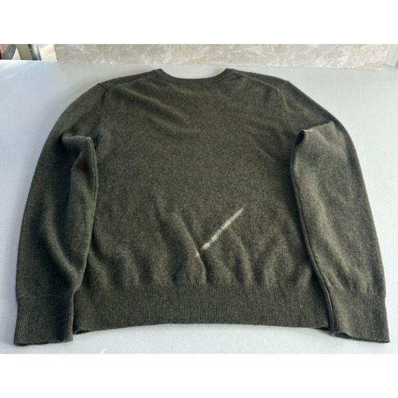 Naadam Women's Size S The Original Crewneck Cashmere Sweater In Green - Picture 7 of 8